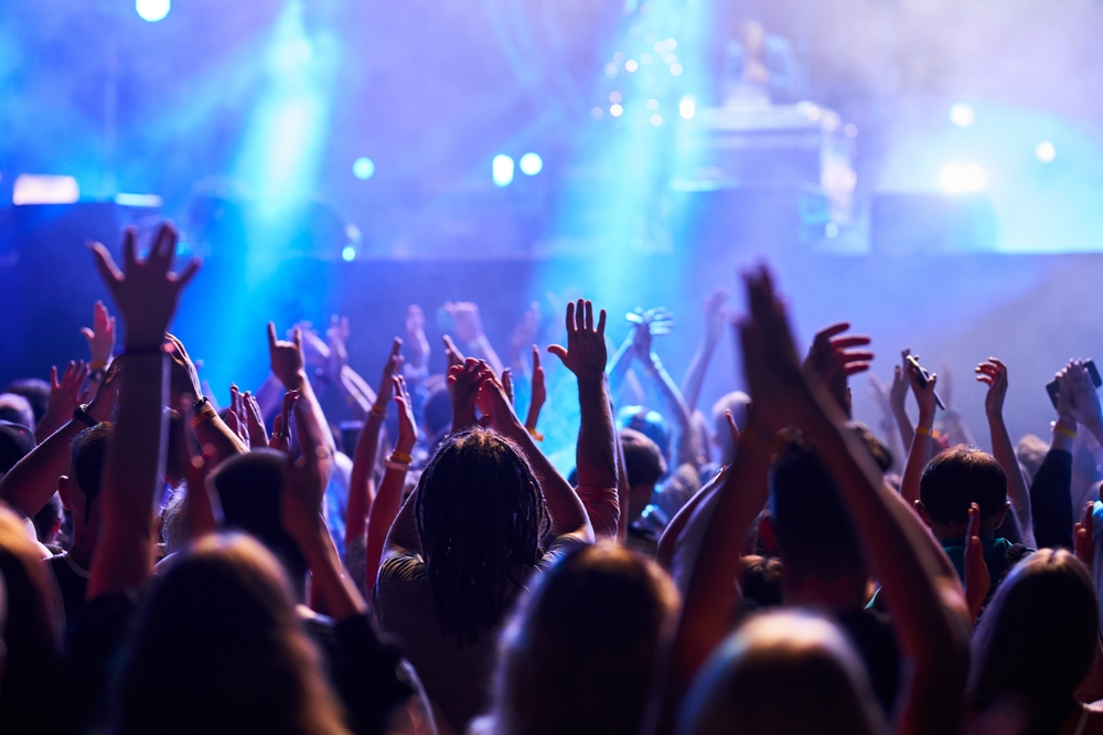 People in a nightclub